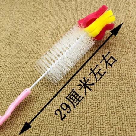 D1125 5003 Cup brush, cup brush, bottle brush, baby bottle brush. Yiwu 2-yuan store, 2-yuan store purchase source D1125 5003 Cup brush, cup brush, bottle brush, baby bottle brush. Yiwu 2-yuan store, 2-yuan store purchase source